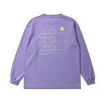 画像2: DESERT DAISY L/S TEE PURPLE 222-078005 PL AKTR アクター ロング　Tシャツ ウエア 秋冬物 【WOMEN'S】アパレル【SALE商品】 (2)