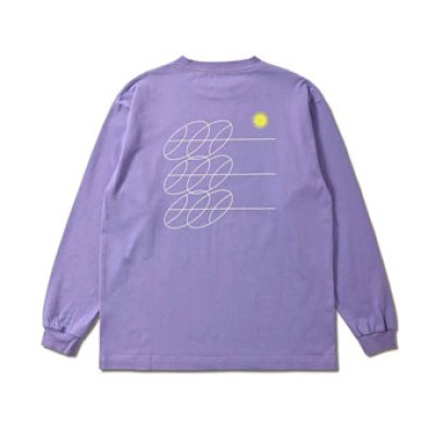 画像1: DESERT DAISY L/S TEE PURPLE 222-078005 PL AKTR アクター ロング　Tシャツ ウエア 秋冬物 【WOMEN'S】アパレル【SALE商品】