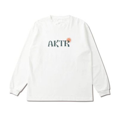 画像1: DESERT DAISY L/S TEE WHITE 222-078005 WH AKTR アクター ロング　Tシャツ ウエア 秋冬物 【WOMEN'S】アパレル【SALE商品】