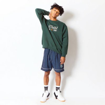 画像1: RETRO-CHIC PIPING STRIPE SHORTS NAVY 123-038002 NV AKTR アクター Shorts ショーツ バスパン ウエア  【MEN'S】【SALE商品】