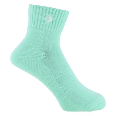 画像1: Kids Color Ankle Socks P.Green CB1610032S-4100 CREWソックス Converse コンバース ソックス  【BWG】 コモノ【SALE商品】