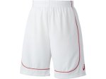 画像2: Practice Shorts White/Red XB7614-0123 Asics アシックス Shorts ショーツ バスパン ウエア  【MEN'S】 (2)