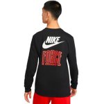 画像2: ST 5 L/S T-Shirts Black DZ2690-010 Nike ナイキ ロング　Tシャツ ウエア 秋冬物 【MEN'S】【SALE商品】 (2)