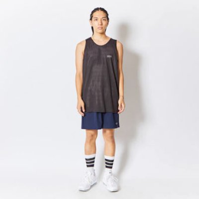 画像1: BASIC REVERSIBLE TANK BLACKxWHITE 523-005001 BKxWH AKTR アクター ノースリーブ タンクトップ ウエア  【MEN'S】