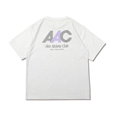 画像1: AACxSPORTY COFFEE ATHLETIC DRYTECH TEE WHITE 123-041005 WH AKTR アクター Tシャツ ウエア  【MEN'S】【SALE商品】