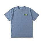 画像2: PAISLEY LOGO DRYTECH TEE BLUE 223-033005 BL AKTR アクター Tシャツ ウエア  【MEN'S】【SALE商品】 (2)