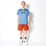 画像2: AEROSTEAM LOGO SPORTS TEE BLUE 223-002005 BL AKTR アクター Tシャツ ウエア  【MEN'S】【SALE商品】 (2)