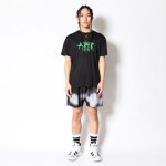 画像2: AEROSTEAM LOGO SPORTS TEE BLACK 223-002005 BK AKTR アクター Tシャツ ウエア  【MEN'S】【SALE商品】 (2)