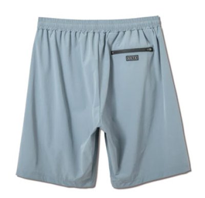 画像1: AEROSTEAM LOGO 8.5-INCH SHORTS BLUE 223-006002 BL AKTR アクター Shorts ショーツ バスパン ウエア  【MEN'S】【SALE商品】