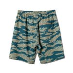 画像2: UNCAGED SHORTS TIGER CAMO 223-065002 TGCM AKTR アクター Shorts ショーツ バスパン ウエア  【MEN'S】【SALE商品】 (2)