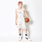 画像2: SPLASH TANK WHITE 223-007001 WH AKTR アクター ノースリーブ タンクトップ ウエア  【MEN'S】 (2)