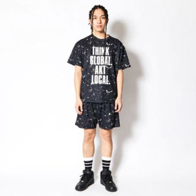 画像1: SPLASH AKT LOCAL SPORTS TEE BLACK 223-011005 BK AKTR アクター Tシャツ ウエア  【MEN'S】【SALE商品】