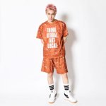 画像2: SPLASH AKT LOCAL SPORTS TEE ORANGE 223-011005 OR AKTR アクター Tシャツ ウエア  【MEN'S】【SALE商品】 (2)