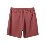 画像2: SHORT WIDE PANTS BURGUNDY 223-014002 BD AKTR アクター Shorts ショーツ バスパン ウエア  【MEN'S】【SALE商品】 (2)