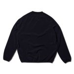 画像2: BASIC PULLOVER SHOOTING SHIRTS BLACK 523-011010 BK AKTR アクター Tシャツ ウエア  【MEN'S】 (2)