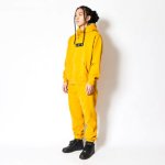 画像2: LOGO SWEAT PULLOVER HOODIE YELLOW 223-018010 YL AKTR アクター パーカー アウトウエア ウエア 秋冬物 【MEN'S】【SALE商品】 (2)