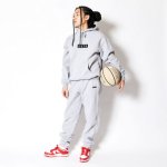 画像2: LOGO SWEAT PULLOVER HOODIE GRAY 223-018010 GY AKTR アクター パーカー アウトウエア ウエア 秋冬物 【MEN'S】【SALE商品】 (2)