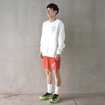 画像1: xSPORTY AAC CREW NECK SWEAT  CREAM 223-049010 CM AKTR アクター スウェット アウトウエア ウエア  【MEN'S】