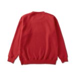 画像2: xSPORTY AAC CREW NECK SWEAT  RED 223-049010 RD AKTR アクター スウェット アウトウエア ウエア  【MEN'S】 (2)