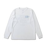 画像2: xSPORTY AAC L/S SPORTS TEE WHITE 223-047005 WH AKTR アクター ロング　Tシャツ ウエア 秋冬物 【MEN'S】 (2)