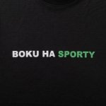 画像2: BOKU HA SPORTY SPORTS TEE BLACK 223-110005 BK AKTR アクター Tシャツ ウエア  【MEN'S】 (2)