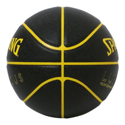 画像1: ルミナス コンポジット 7号球 Black/Yellow 77-849J Spalding スポルディング ボール  【BWG】 コモノ