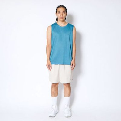 画像1: 1-PT AKTR LOGO SLEEVELESS TEE BLUE 124-004005 BL AKTR アクター ノースリーブ タンクトップ ウエア  【MEN'S】