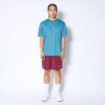 画像2: 1-PT AKTR LOGO LOOSE FIT SPORTS TEE BLUE 124-005005 BL AKTR アクター Tシャツ ウエア  【MEN'S】 (2)