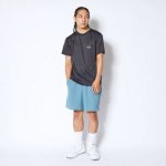 画像2: AIR FLOW 5.5-INCH SHORT WIDE PANTS BLUE 124-007002 BL AKTR アクター Shorts ショーツ バスパン ウエア  【MEN'S】 (2)