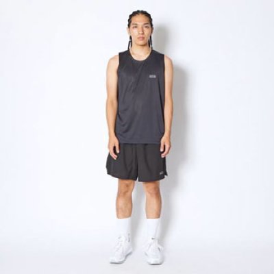 画像1: AIR FLOW 5.5-INCH SHORT WIDE PANTS BLACK 124-007002 BK AKTR アクター Shorts ショーツ バスパン ウエア  【MEN'S】【SALE商品】