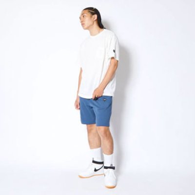 画像1: CLASSIC AKTR LOGO SWEAT SHORTS BLUE 124-009002 BL AKTR アクター Shorts ショーツ バスパン ウエア  【MEN'S】