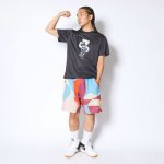 画像2: SEASONAL NICK SPORTS TEE BLACK 124-011005 BK AKTR アクター Tシャツ ウエア  【MEN'S】 (2)