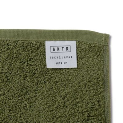 画像1: SPORTS TOWEL "COMFORT" OLIVE 124-026021 OL AKTR アクター タオル Other