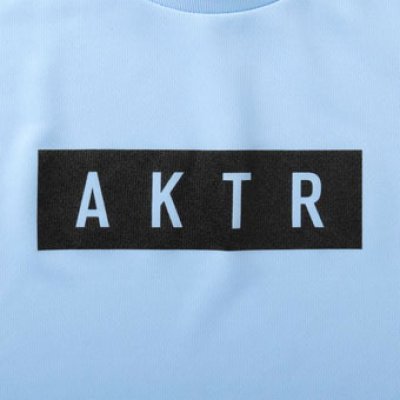 画像1: KIDS LOGO SPORTS TEE SAXE BLUE 124-034005 SXBL GS AKTR アクター Tシャツ ウエア  【BOY'S】 キッズ アパレル