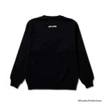 画像2: ATOMxAKTR CREW SWEAT BLACK 124-056010 BK AKTR アクター スウェット アウトウエア ウエア  【MEN'S】 (2)