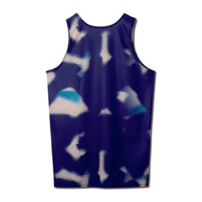 画像1: SCRIBBLE TANK NAVY 124-013001 NV AKTR アクター ノースリーブ タンクトップ ウエア  【MEN'S】