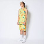 画像2: SCRIBBLE REVERSIBLE TANK YELLOWxNAVY 124-014001 YLxNV AKTR アクター ノースリーブ タンクトップ ウエア  【MEN'S】 (2)