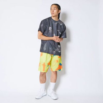 画像1: SCRIBBLE 8.5-INCH SHORTS YELLOW 124-015002 YL AKTR アクター Shorts ショーツ バスパン ウエア  【MEN'S】