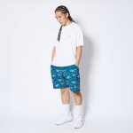 画像2: ALOHA 6.5-INCH SHORTS NAVY 124-022002 NV AKTR アクター Shorts ショーツ バスパン ウエア  【MEN'S】 (2)