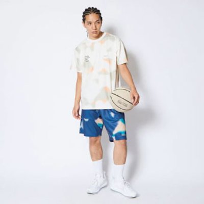 画像1: SCRIBBLE AKT LOCAL LOOSE FIT SPORTS TEE ECRU 124-017005 ECRU AKTR アクター Tシャツ ウエア  【MEN'S】