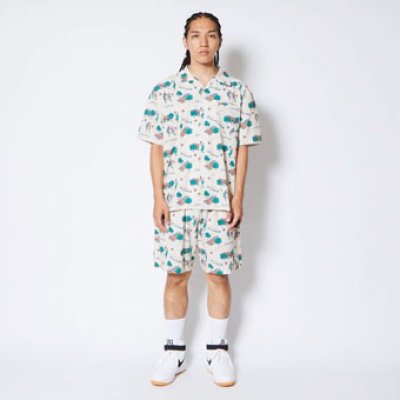 画像1: ALOHA SHIRTS ERCU 124-021010 ECRU AKTR アクター Tシャツ ウエア  【MEN'S】