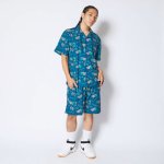 画像2: ALOHA SHIRTS NAVY 124-021010 NV AKTR アクター Tシャツ ウエア  【MEN'S】 (2)