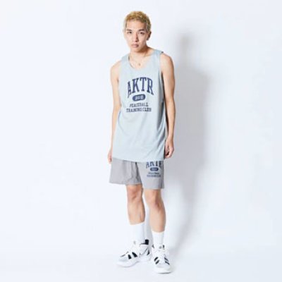 画像1: PEACEBALL T.C. TANK GRAY 224-037001 GY AKTR アクター ノースリーブ タンクトップ ウエア  【MEN'S】