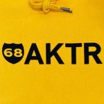 画像2: 68xAKTR LOGO HOODIE YELLOW 224-107010 YL AKTR アクター パーカー アウトウエア ウエア 秋冬物 【MEN'S】 (2)