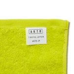 画像2: SPORTS TOWEL COMFORT YELLOW 125-015021 YL AKTR アクター タオル Other (2)