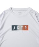 画像2: FADE BOX LOGO L/S SPORTS TEE WHITE 225-020005 WH AKTR アクター ロング　Tシャツ ウエア 秋冬物 【MEN'S】 (2)