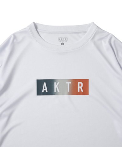 画像1: FADE BOX LOGO L/S SPORTS TEE WHITE 225-020005 WH AKTR アクター ロング　Tシャツ ウエア 秋冬物 【MEN'S】