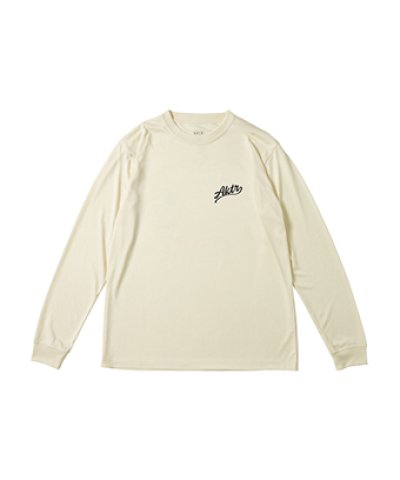 画像1: TORSION NICK L/S SPORTS TEE ECRU 225-022005 ECRU AKTR アクター ロング　Tシャツ ウエア 秋冬物 【MEN'S】