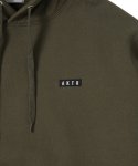 画像2: 1-PT LOGO SWEAT PULLOVER HOODIE OLIVE 225-023010 OL AKTR アクター パーカー アウトウエア ウエア 秋冬物 【MEN'S】 (2)
