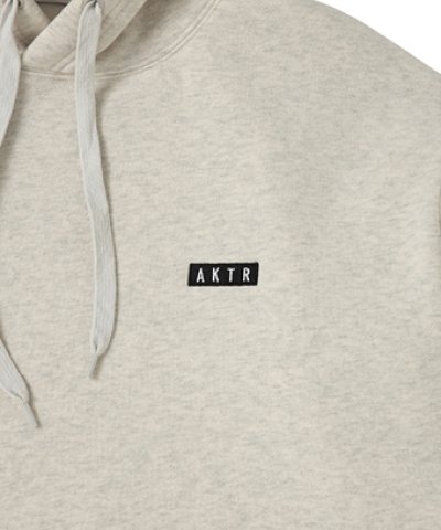 画像1: 1-PT LOGO SWEAT PULLOVER HOODIE OATMEAL 225-023010 OM AKTR アクター パーカー アウトウエア ウエア 秋冬物 【MEN'S】